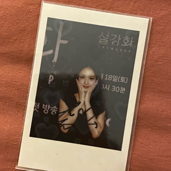 Jisoo blackpink photocards for kdrama snowdrop - Picture 4 of 5